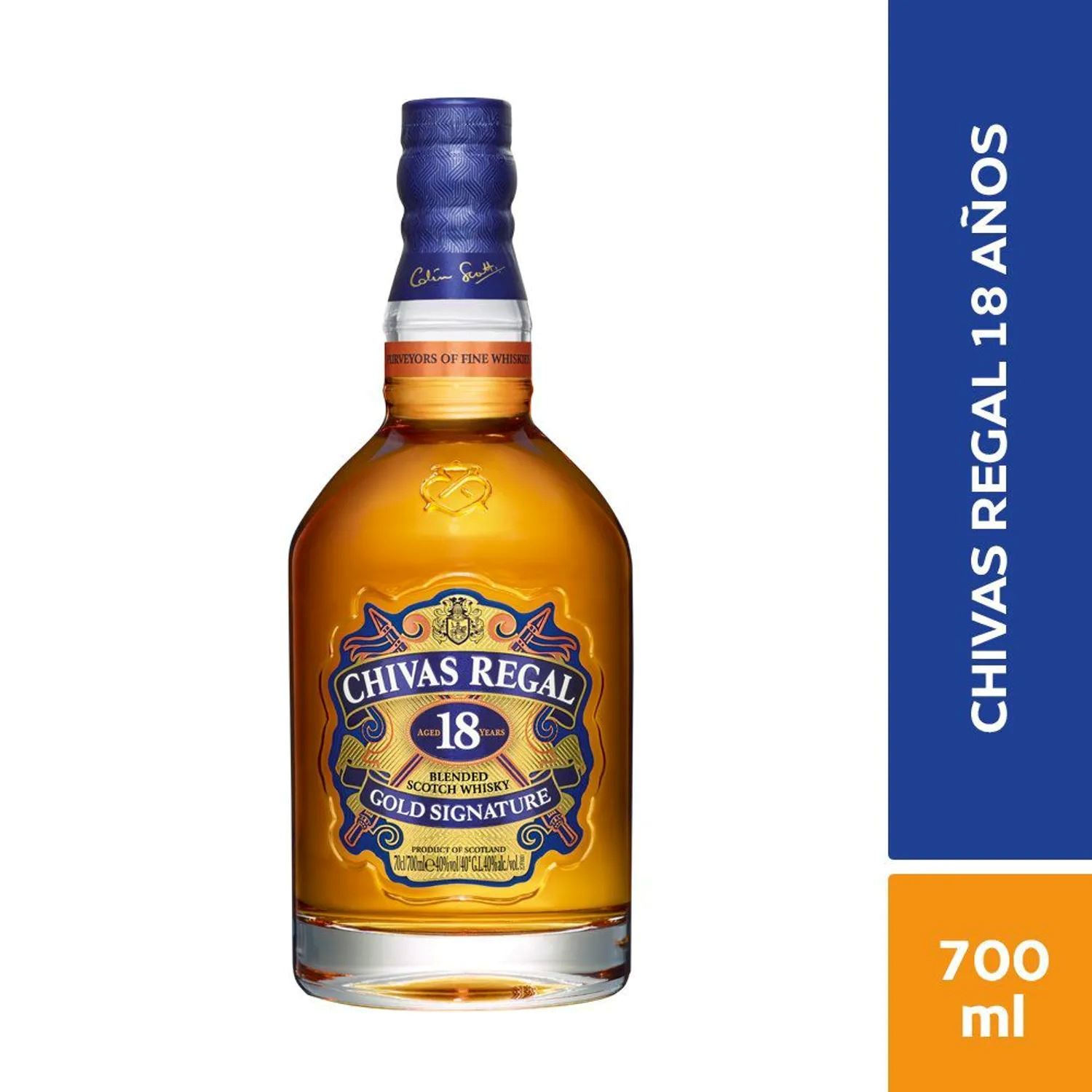 Whisky Chivas Regal 18 años 700ml